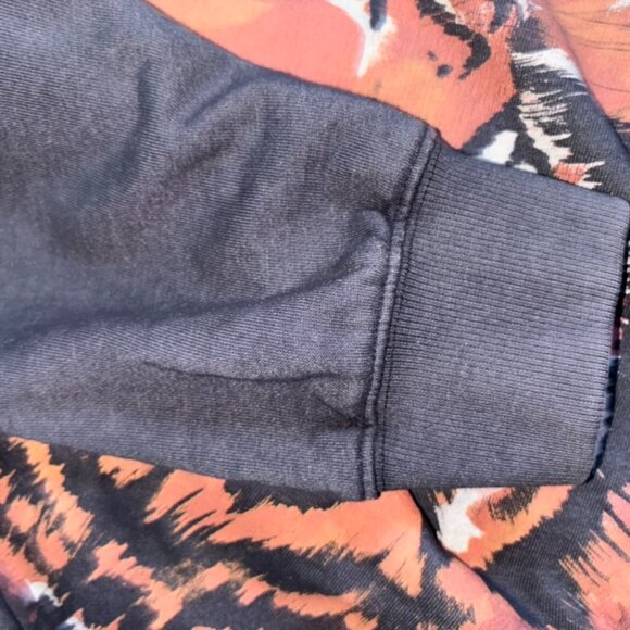GUC!! FREE PEOPLE x WRANGLER Tiger Sweatshirt | Oversized Slouchy Crewneck | Med - Picture 6 of 7